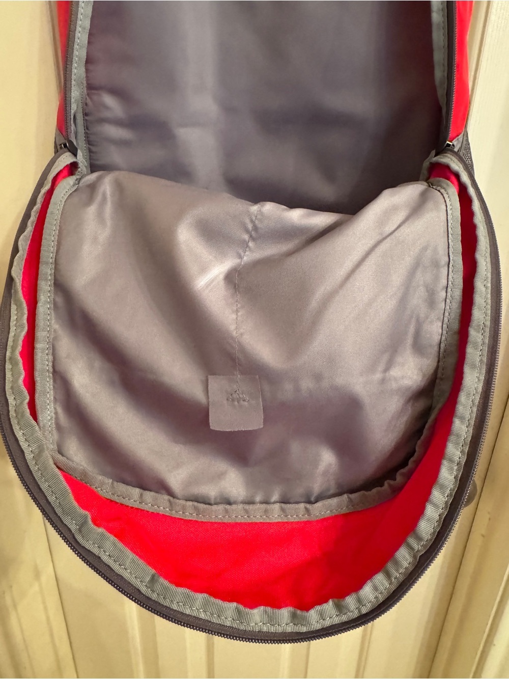 Under Armour Red and Gray Men's Backpack with Storm Tech - Picture 4 of 4